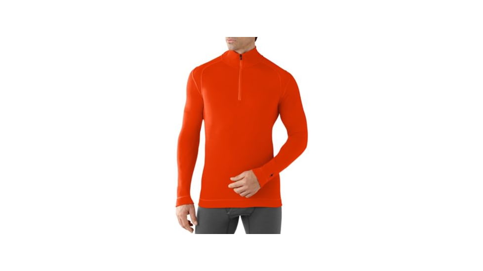 Smartwool Field Edition NTS Mid 250 Zip T - Mens, Bright Orange, 2XL, SW0NP963825XXL