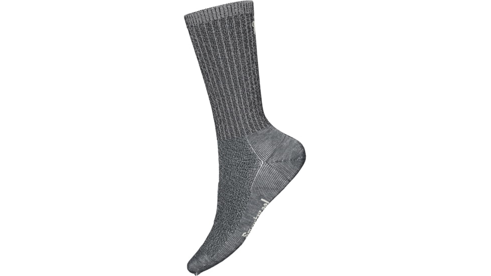 Smartwool Hike Classic Edition Light Cushion Crew Socks, Light Gray, Medium, SW0129000391-M