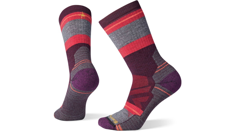 Smartwool Hike Full Cushion Saturnsphere Crew Socks - Womens, 590 Bordeaux, Medium, SW001583590M