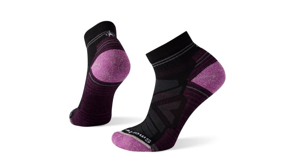 Smartwool Hike Light Cushion Ankle Socks - Womens, Black, Small, SW001571001100S000