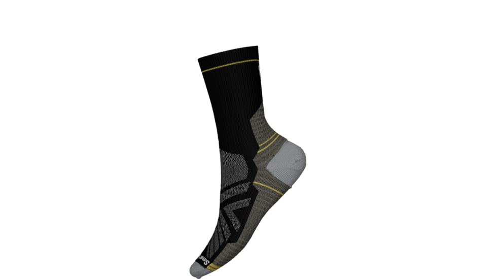 Smartwool Hike Light Cushion Mid Crew Socks, Black, Extra Large, SW0016130011-001 BLACK-XL