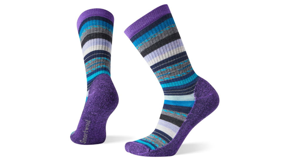 Smartwool Hike Light Margarita Crew Socks - Womens, Desert Orchid, Small, SW001396C96-S