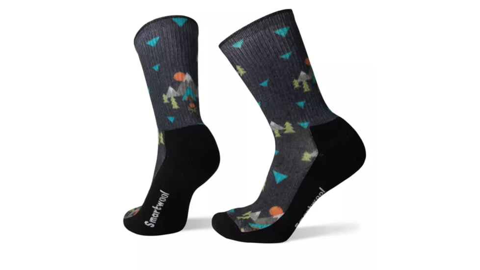 Smartwool Hike Light Under The Stars Print Crew Socks - Mens, Deep Navy, Extra Large, SW001394092-XL