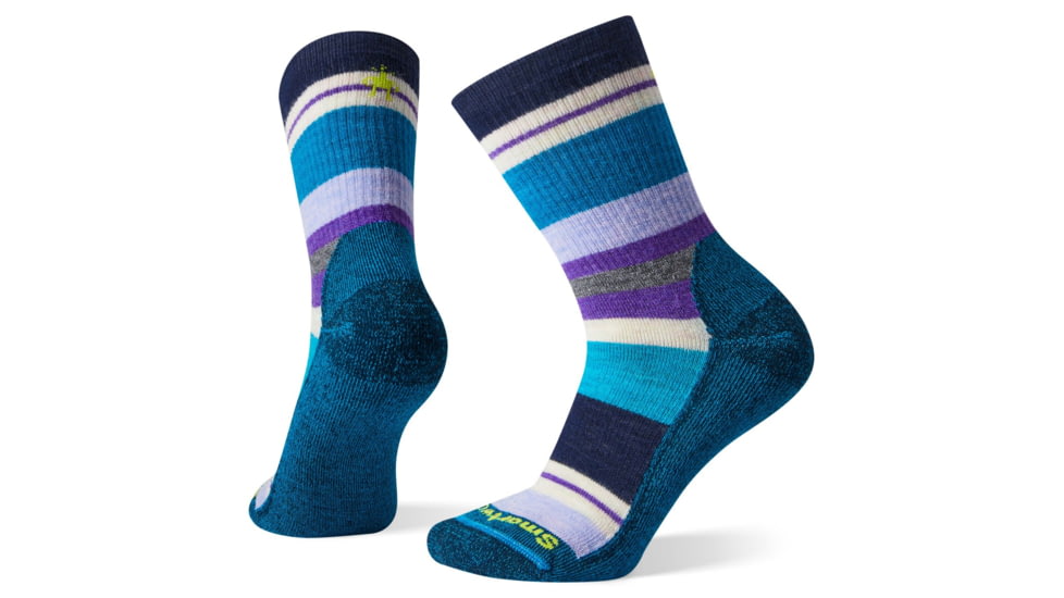 Smartwool Hike Medium Saturnsphere Crew Socks - Womens, Ocean Abyss, Small, SW001298E21-S