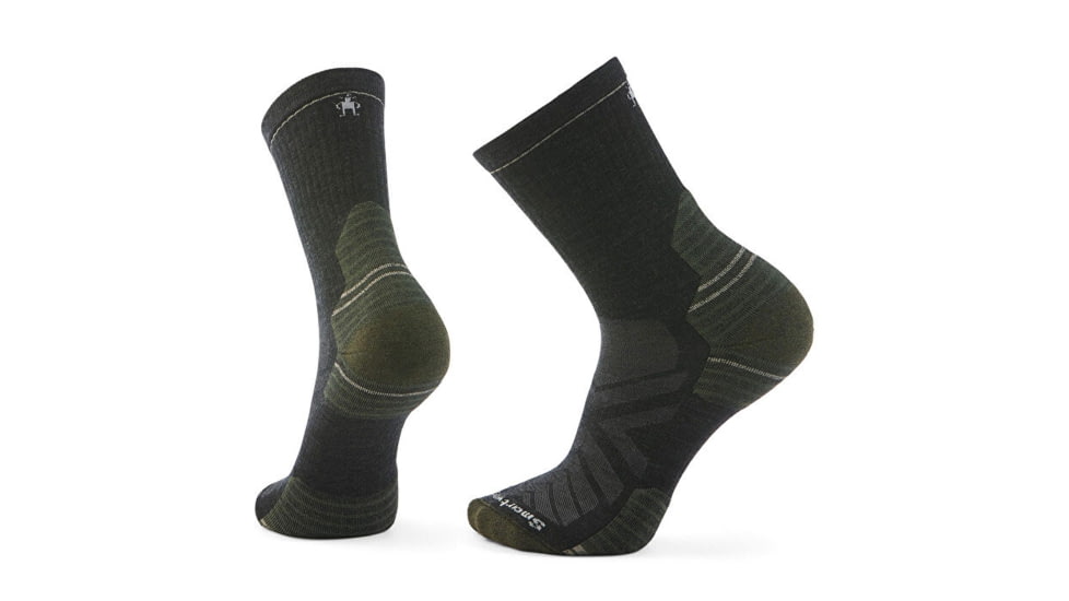 Smartwool Hike Targeted Cushion Mid Crew Socks - Mens, Charcoal, Medium, SW002853003100M000