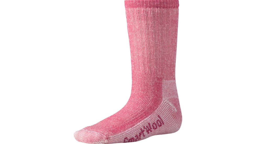 Smartwool Hiking Medium Crew Sock - Women's-Pink-Medium
