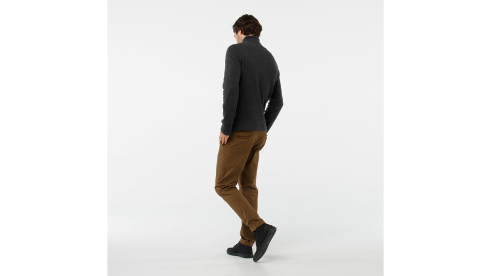 Smartwool Hudson Trail Fleece Half Zip Sweater - Mens, Dark Charcoal, Small, SW016216A53-S