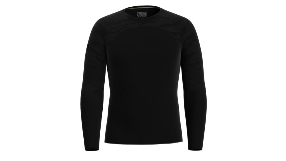 Smartwool Intraknit Active Base Layer Long Sleeve - Mens, Black, Small, SW0127900011-001 BLACK-S