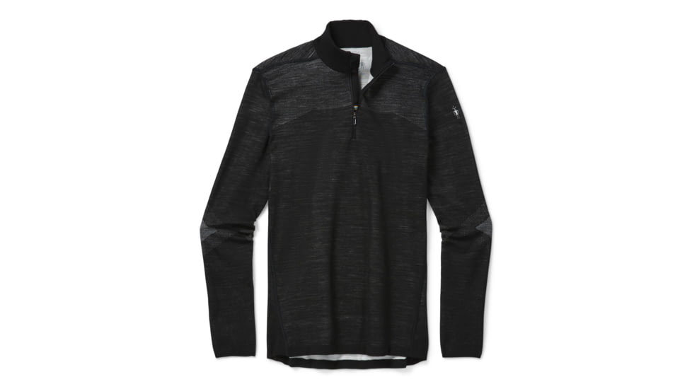 Smartwool Intraknit Merino 200 1/4 Zip - Mens, Black/White, 2XL, SW016260960-XXL