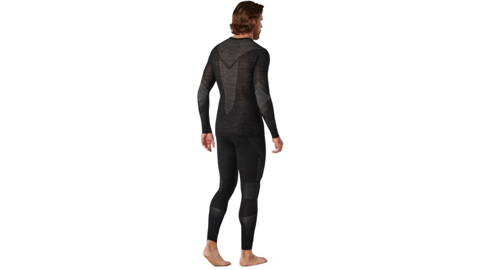 Smartwool Intraknit Merino 200 Crew - Mens, Black/White, Large, SW019286960-L