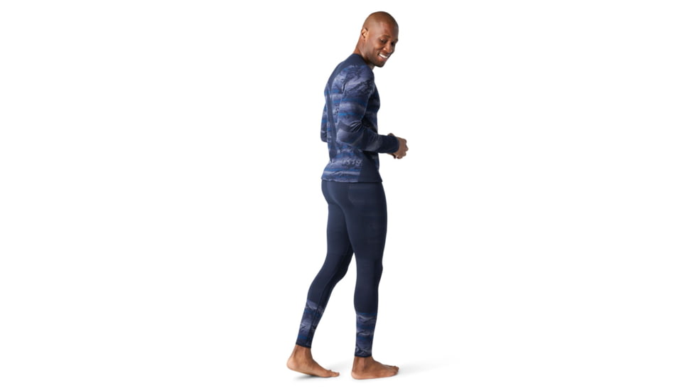 Smartwool Intraknit Merino 200 Pattern Bottom - Mens, Deep Navy, Extra Large, SW016438092-XL