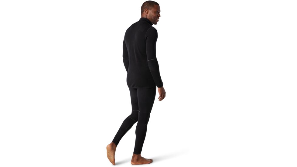 Smartwool Intraknit Merino 250 Thermal 1/4 Zip - Mens, Black, Medium, SW016144001-M