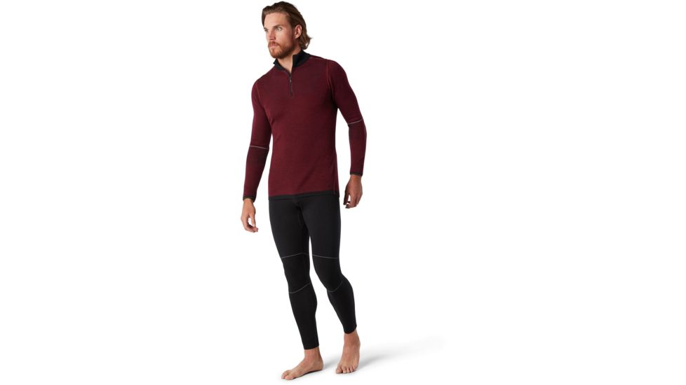 Smartwool Intraknit Merino 250 Thermal 1/4 Zip - Mens, Tibetan Red, Small, SW016144A25-S