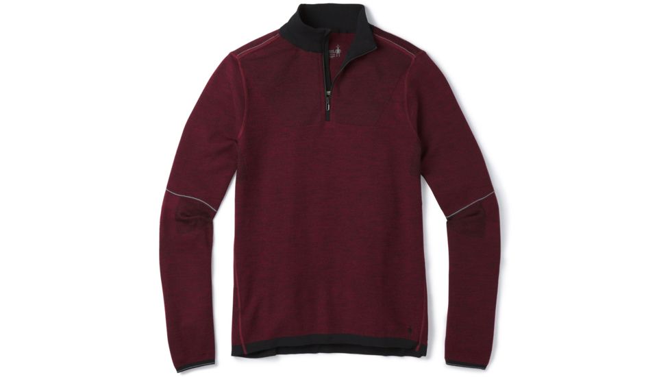 Smartwool Intraknit Merino 250 Thermal 1/4 Zip - Mens, Tibetan Red, Small, SW016144A25-S