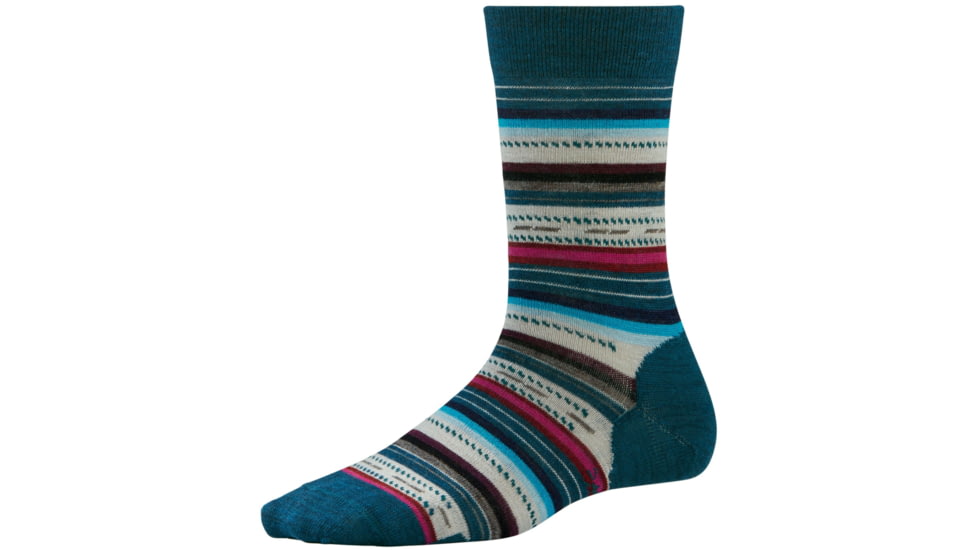 Smartwool Margarita Sock - Women's-Deep Sea Heather-Medium