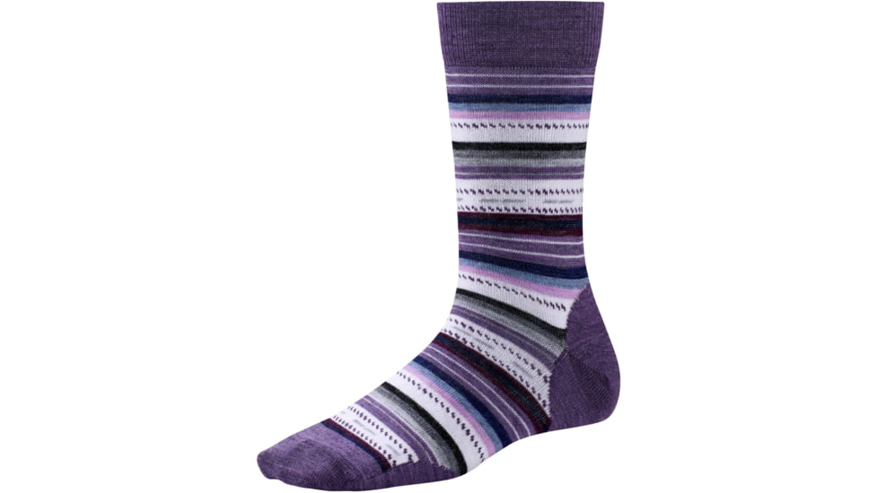 Smartwool Margarita Sock - Women's-Desert Purple Heather-Small