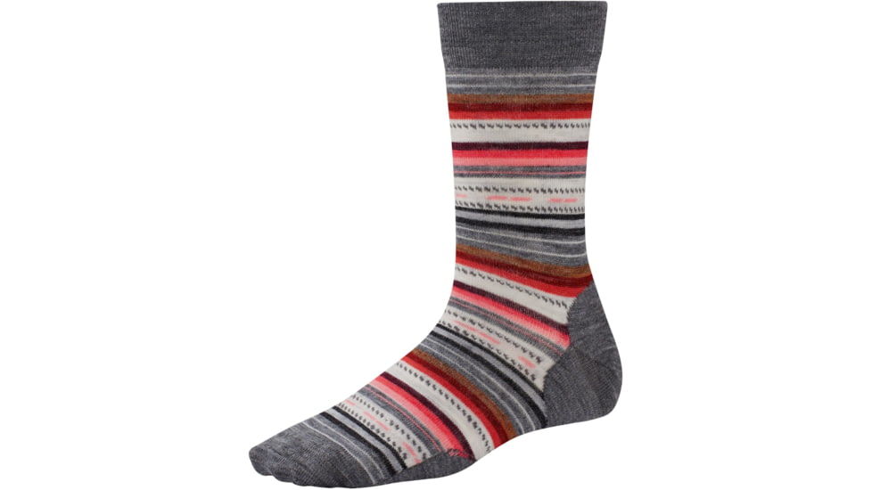 Smartwool Margarita Sock - Women's-Medium Gray-Medium