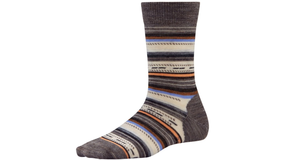 Smartwool Margarita Sock - Women's-Taupe Heather-Medium