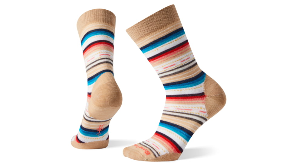 Smartwool Margarita Socks - Womens, Camel, Medium, SW0SW717D98-M