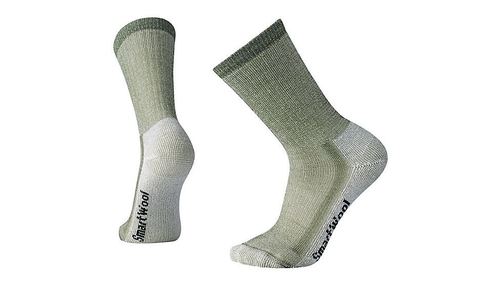 Smartwool Men's Hike Medium Crew Socks, Sage, Small, SW0SW130364-S