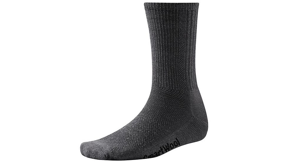 Smartwool Men's Hike Ultra Light Crew, Charcoal, Extra Small, SW0SW451003-XS