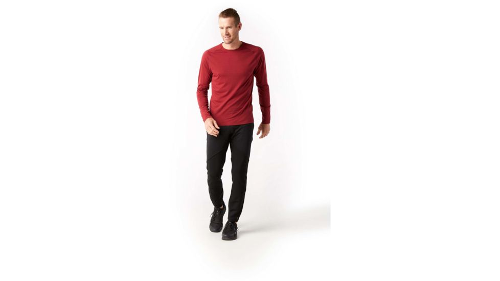 Smartwool Merino 150 Base Layer Long Sleeve - Mens, Tibetan Red, Small, SW014042A25-S