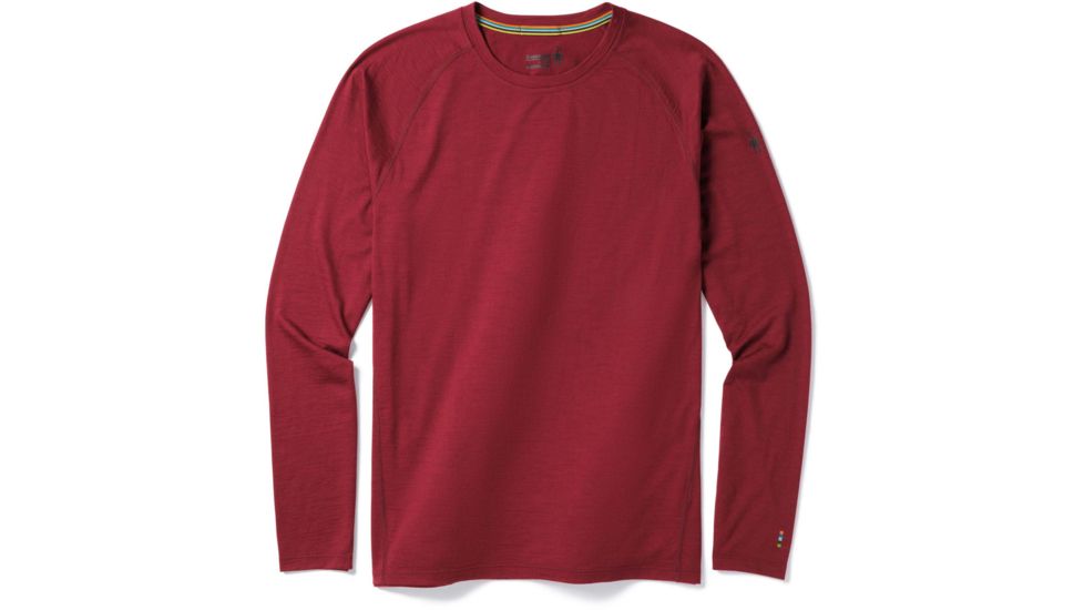 Smartwool Merino 150 Base Layer Long Sleeve - Mens, Tibetan Red, Small, SW014042A25-S