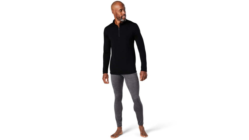 Smartwool Merino 1/4 Zip 150 Baselayer - Men's, 2XL, Black, SW000752001XXL