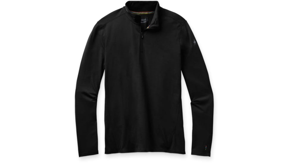 Smartwool Merino 1/4 Zip 150 Baselayer - Men's, 2XL, Black, SW000752001XXL