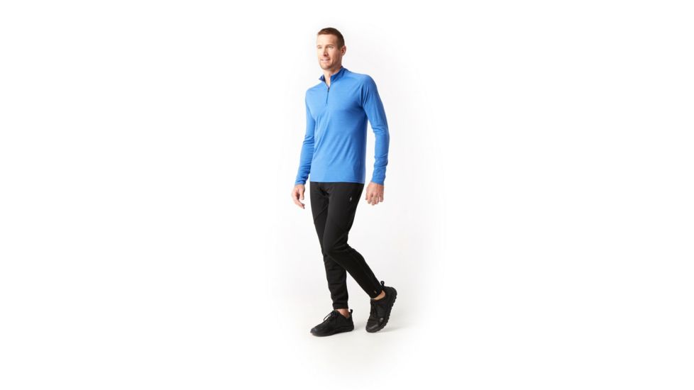 Smartwool Merino 1/4 Zip 150 Baselayer - Men's, Medium, Bright Cobalt, SW016070A28-M