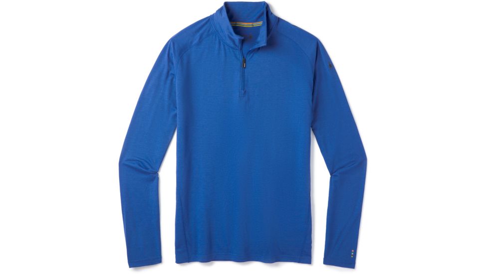 Smartwool Merino 1/4 Zip 150 Baselayer - Men's, Small, Light Alpine Blue, SW016070C31-S