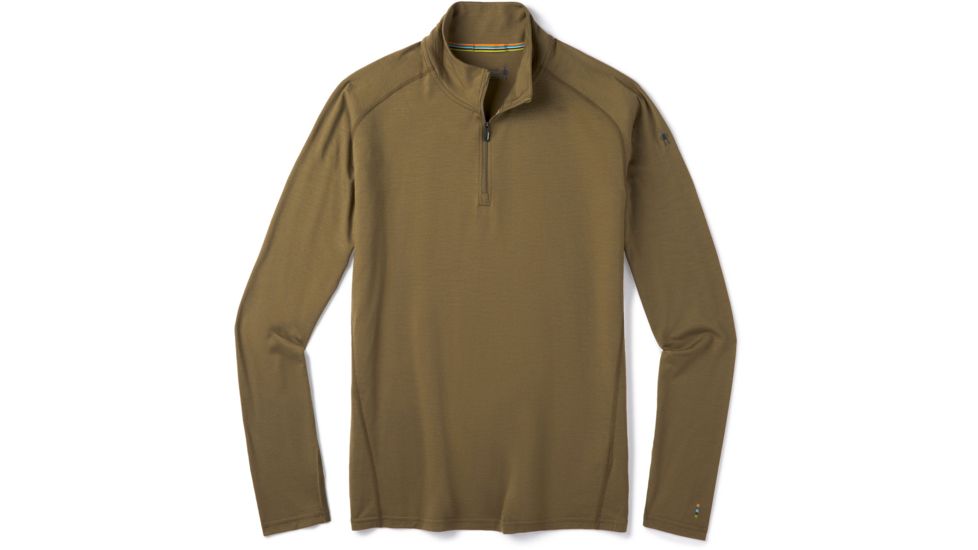 Smartwool Merino 1/4 Zip 150 Baselayer - Men's, Extra Large, Military Olive, SW016070D11-XL