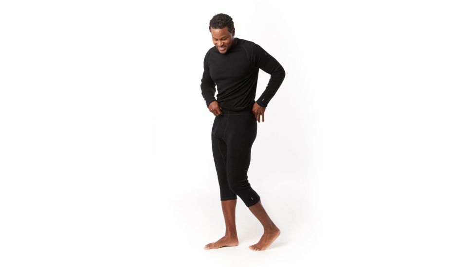 Smartwool Merino 150 Baselayer 3/4 Bottom - Mens, Black, Small, SW019019001-S