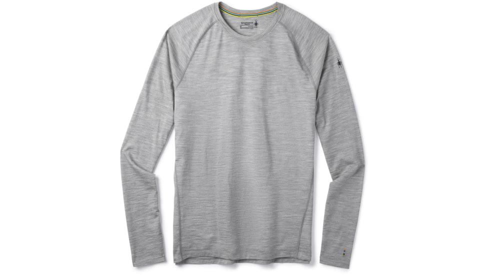 Smartwool Merino 150 Baselayer Long Sleeve - Mens, Light Gray Heather, 2XL, SW016042545-XXL