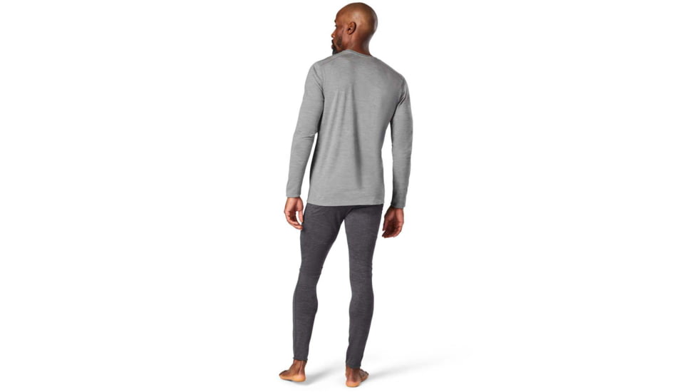 Smartwool Merino 150 Baselayer Long Sleeve - Mens, Light Gray Heather, Extra Large, SW000748545XL