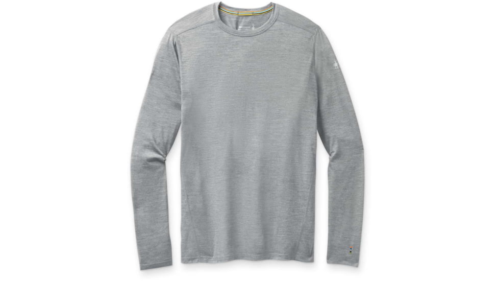 Smartwool Merino 150 Baselayer Long Sleeve - Mens, Light Gray Heather, Extra Large, SW000748545XL
