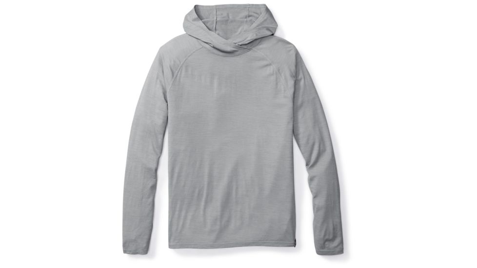 Smartwool Merino 150 Pattern Hoody Mens, Light Gray, M, SW016075039-M