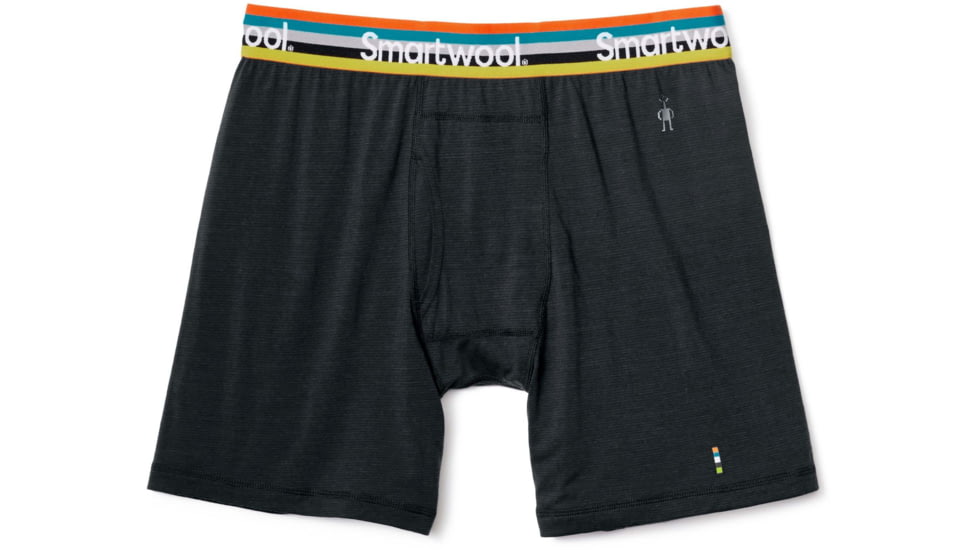 Smartwool Merino 150 Pattern Boxer Brief - Mens, Charcoal, Small, SW016012003-S