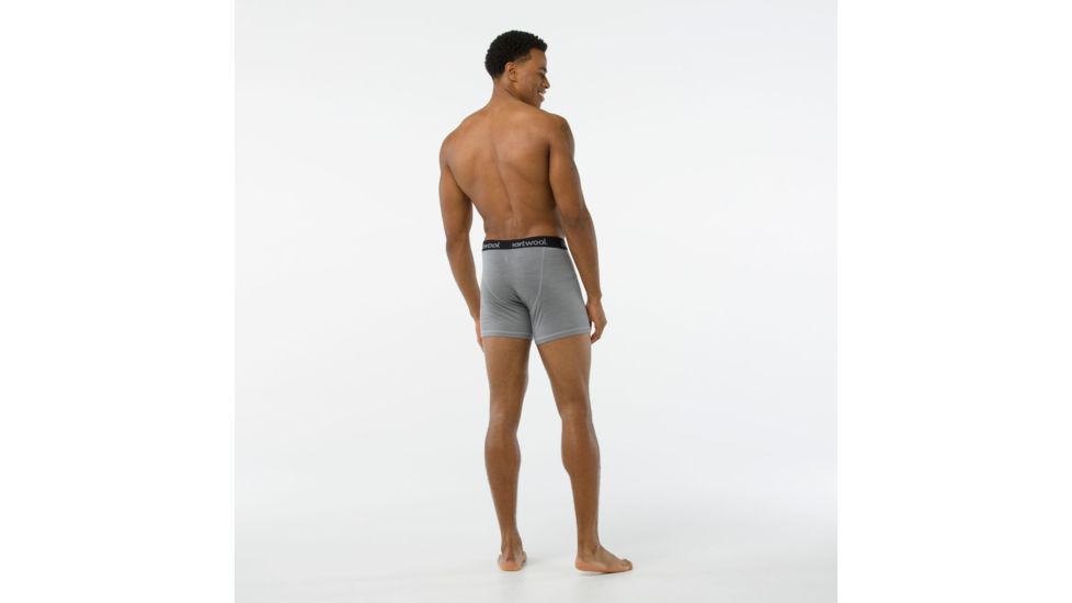 Smartwool Merino 150 Pattern Boxer Brief - Mens, Light Gray, Small, SW016012039-S