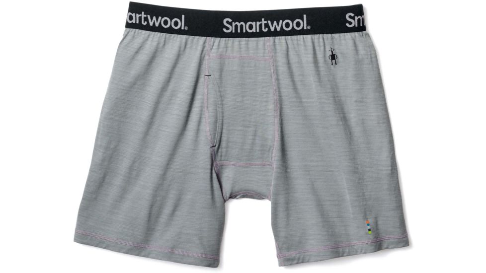 Smartwool Merino 150 Pattern Boxer Brief - Mens, Light Gray, Small, SW016012039-S