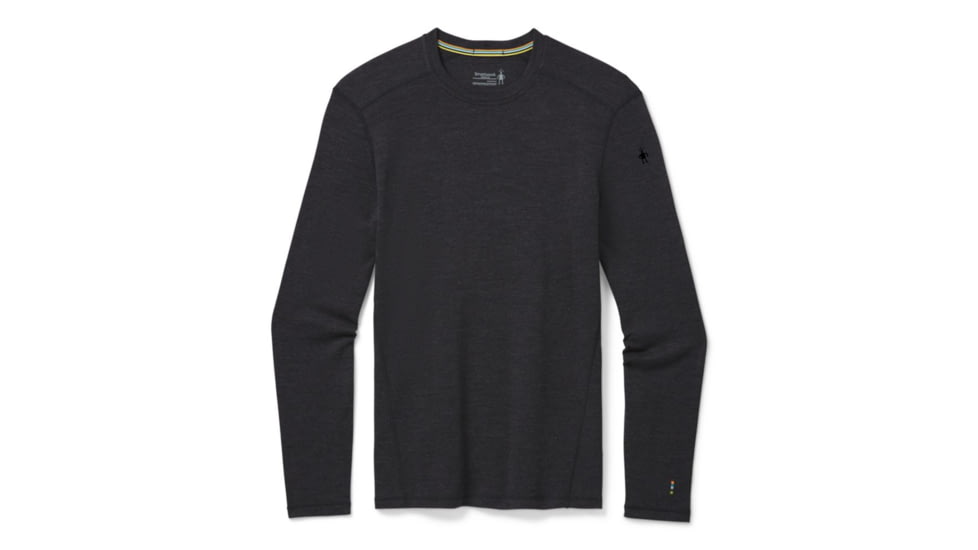 Smartwool Merino 250 Baselayer Crew - Mens, Charcoal Heather, Extra Small, SW016349010XS