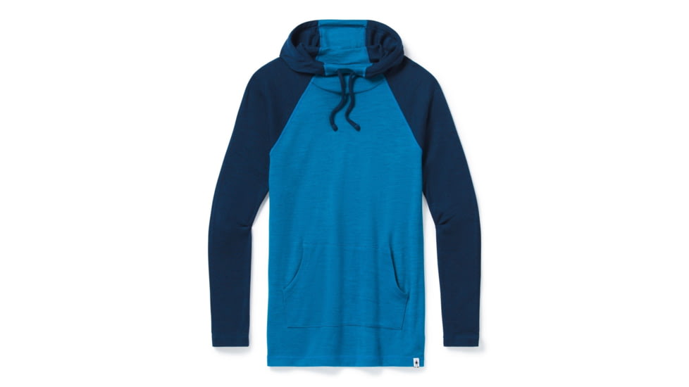 Smartwool Merino 250 Drape Neck Hoodie - Womens, Ocean Abyss Heather, Extra Small, SW019244E22-XS
