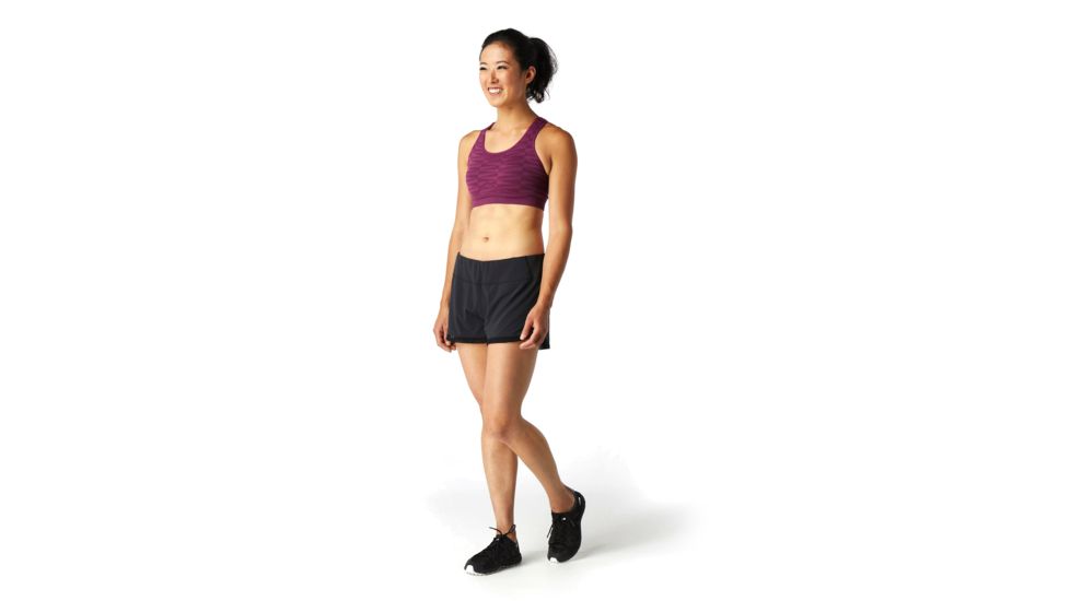 Smartwool Merino Seamless Racerback Bra - Womens, Sangria, Medium, SW016155B48-M