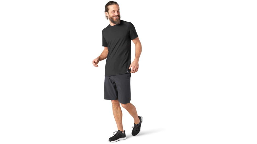 Smartwool Merino Sport 150 Hidden Pocket T-Shirt - Mens, Black, Medium, SW000371001-BLACKM