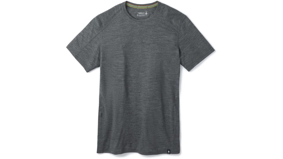 Smartwool Merino Sport 150 Hidden Pocket Tee - Mens, Medium Gray Heather, Extra Large, SW000371084-XL