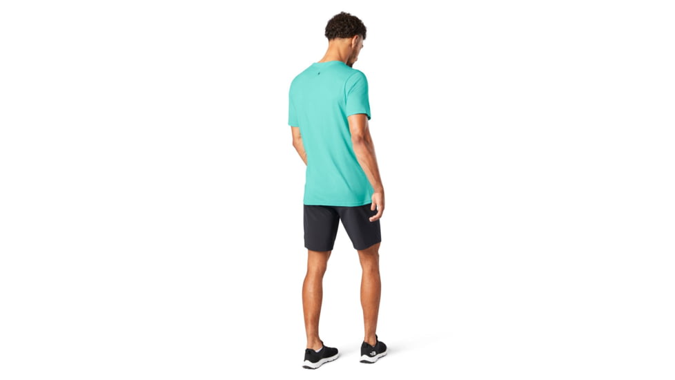 Smartwool Merino Sport 150 Rocky Range T-Shirt - Mens, Iceberg Blue, 2XL, SW000796F62-IB-XX-Large