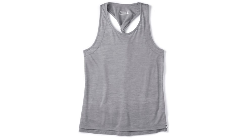 Smartwool Merino Sport 150 Tank - Womens, Light Gray Heather, Extra Small, SW015135545-XS