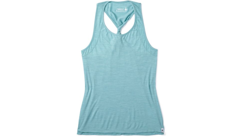 Smartwool Merino Sport 150 Tank - Womens, Wave Blue Heather, Extra Small, SW015135D25-XS