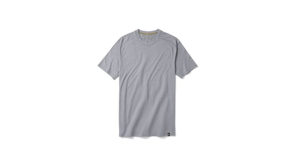 Smartwool Merino Sport 150 Tech Tee - Mens, Light Gray Heather, Small, SW015161545-S