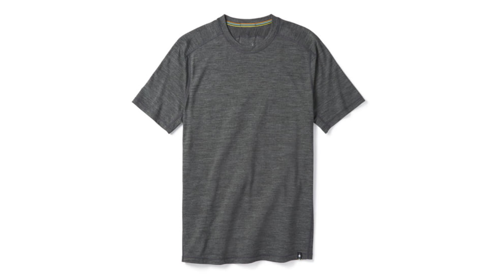 Smartwool Merino Sport 150 Tech Tee - Mens, Medium Gray Heather, Small, SW015161084-S